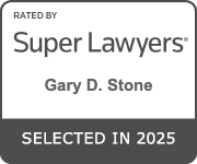 Rated by Super Lawyers Gary D. Stone | Selected in 2025